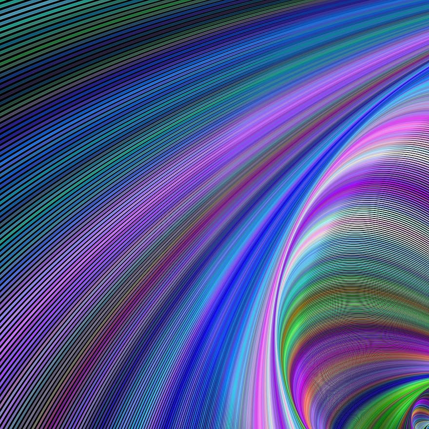 Background, Abstract, Curves, Abstract Background, Backdrop, Elliptical, Bend, Colorful, Cold, Colors, Motion