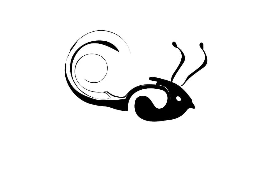 snegl, logo