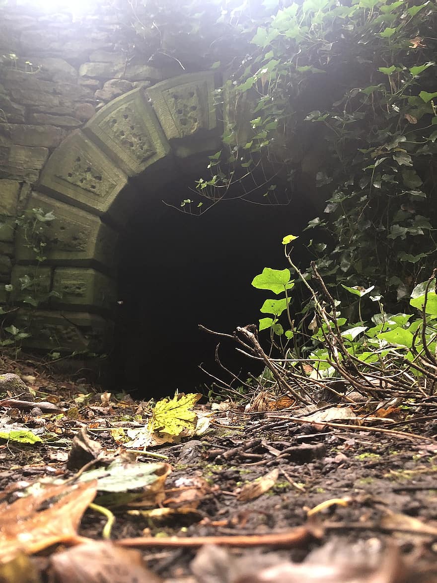 тунел, гора, природа, на открито