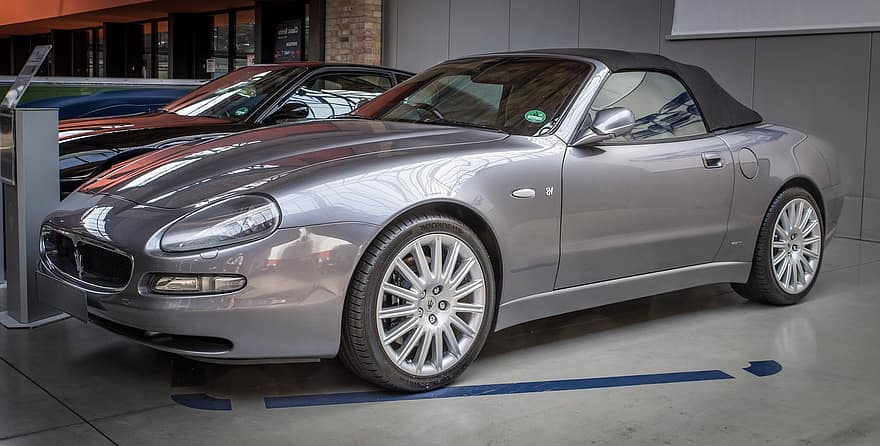 bil, Maserati, sportsbil, luksus, design, cabriolet