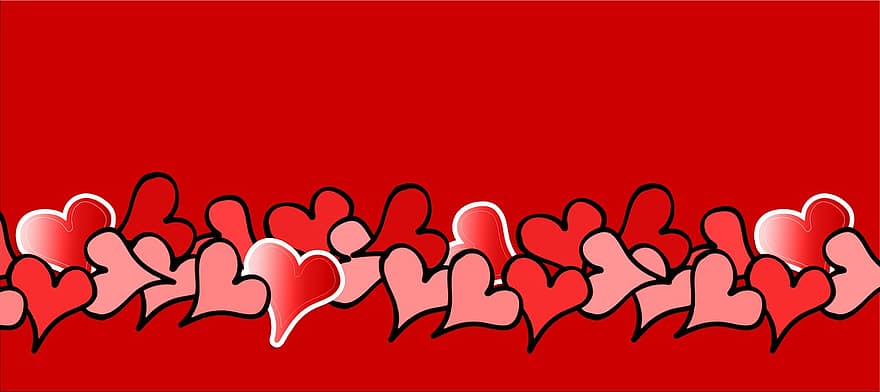 шаблон, сердце, любить, фон, День святого Валентина, поздравительная открытка, открытка, Аннотация, романс, состав, сложены вместе