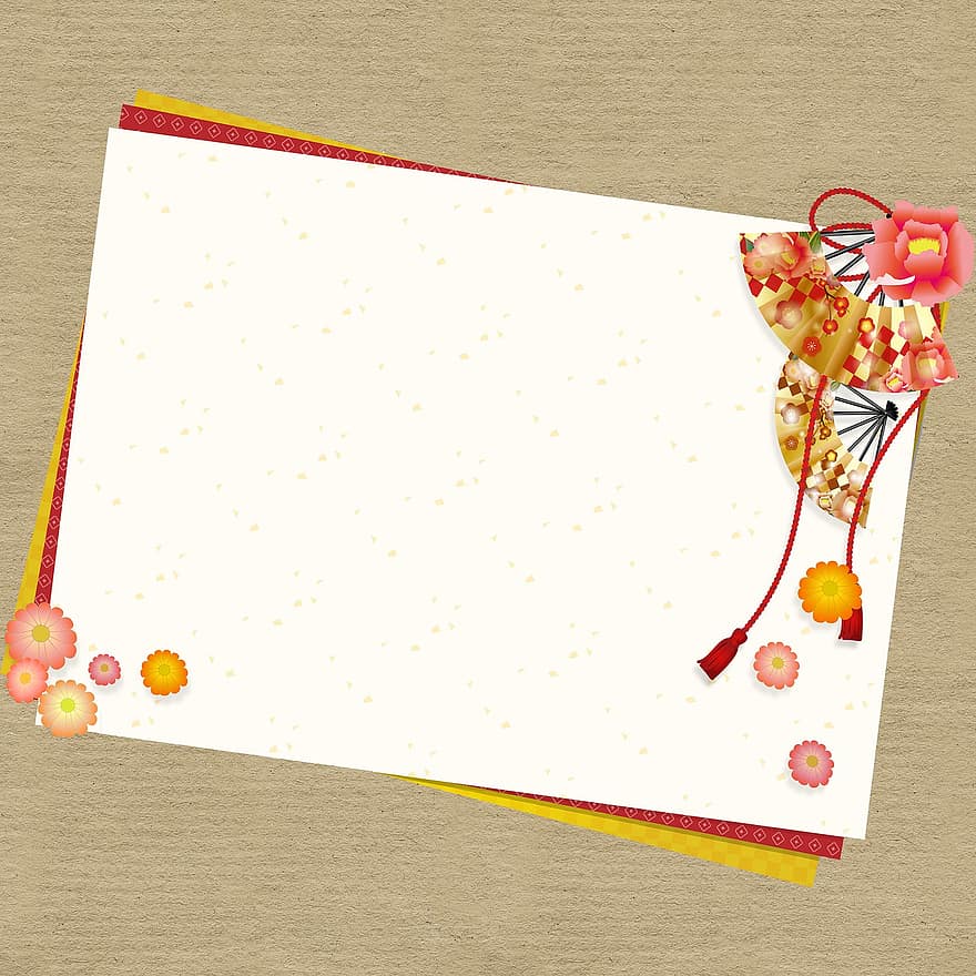 japanischer Hintergrund, japanisches Muster, digitales Papier, Sakura, Bambus, Glück, Japan, japanisch, Muster, koi, nahtlos