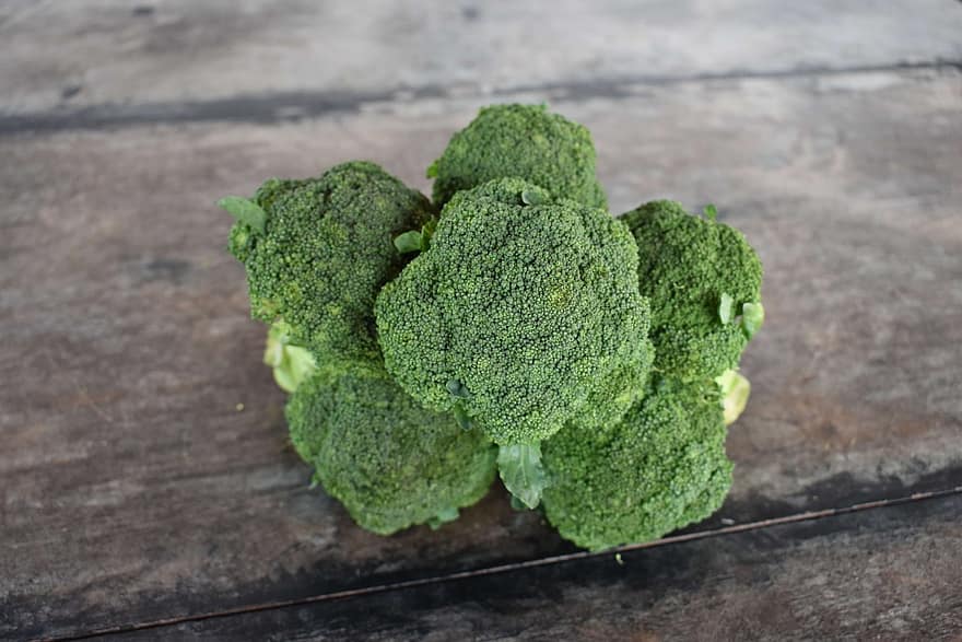Brokoli, sayur-mayur, makanan, segar, sehat, bahan, organik, nutrisi, menghasilkan, panen, memasak