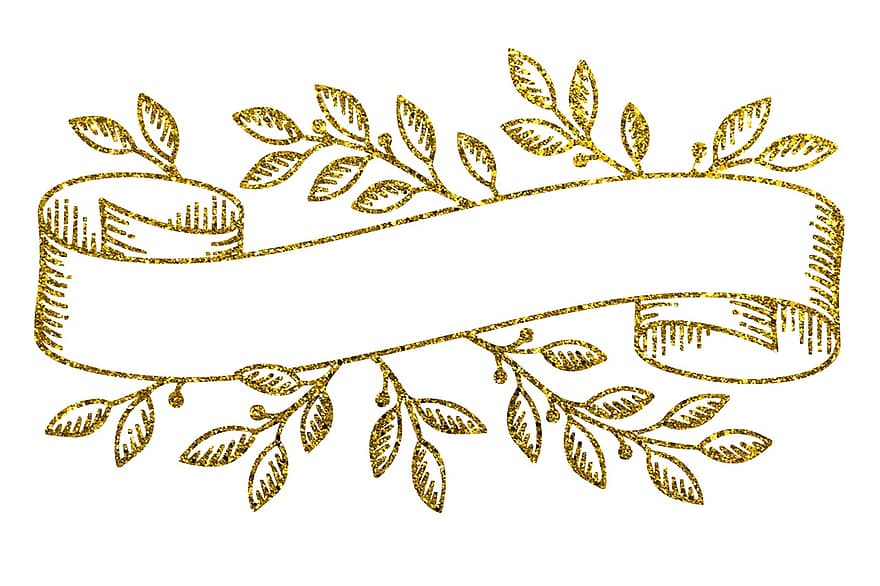 кадър, златен цвят, Рамка за венчелистчета