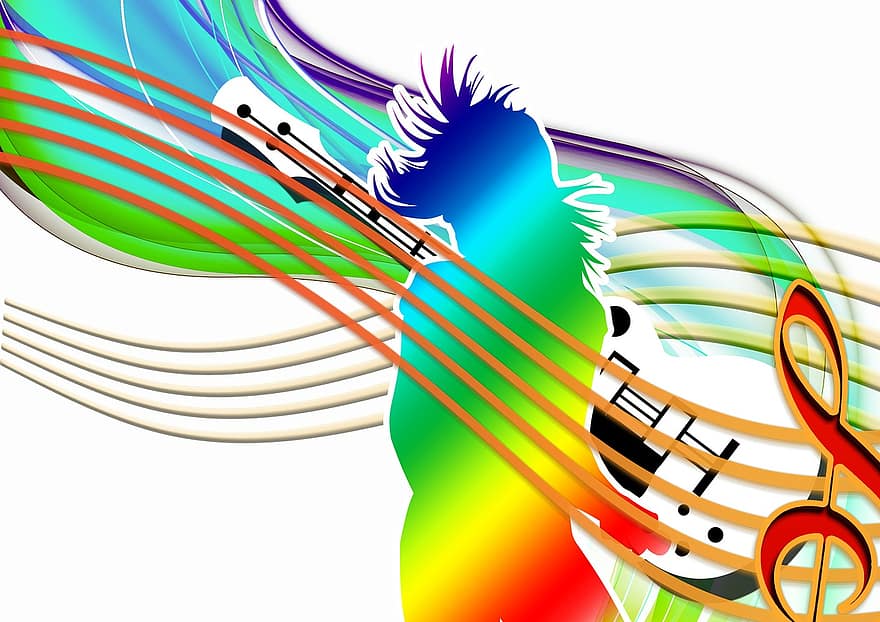 menari, musik, treble clef, suara, konser, pemusik, notenblatt, kunci musik, tonkunst, lembar musik, tongkat
