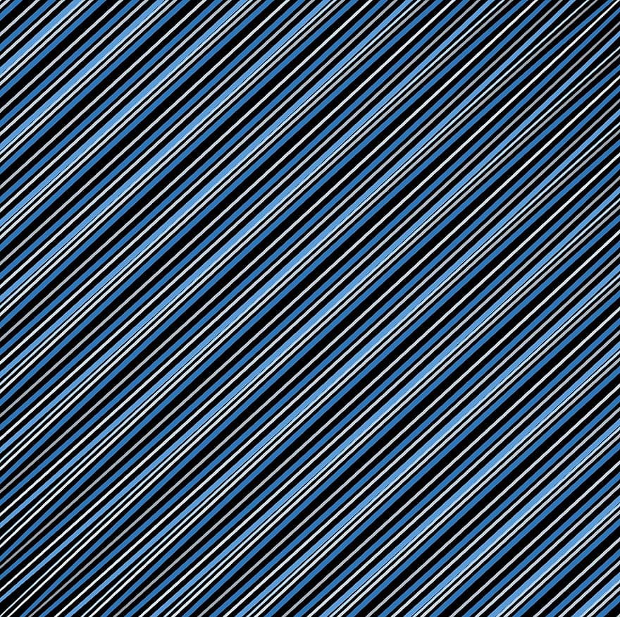 diagonale, strisce, gessati, geometrico, blu, argento, grigio, copertura, nero, allungata, semilune