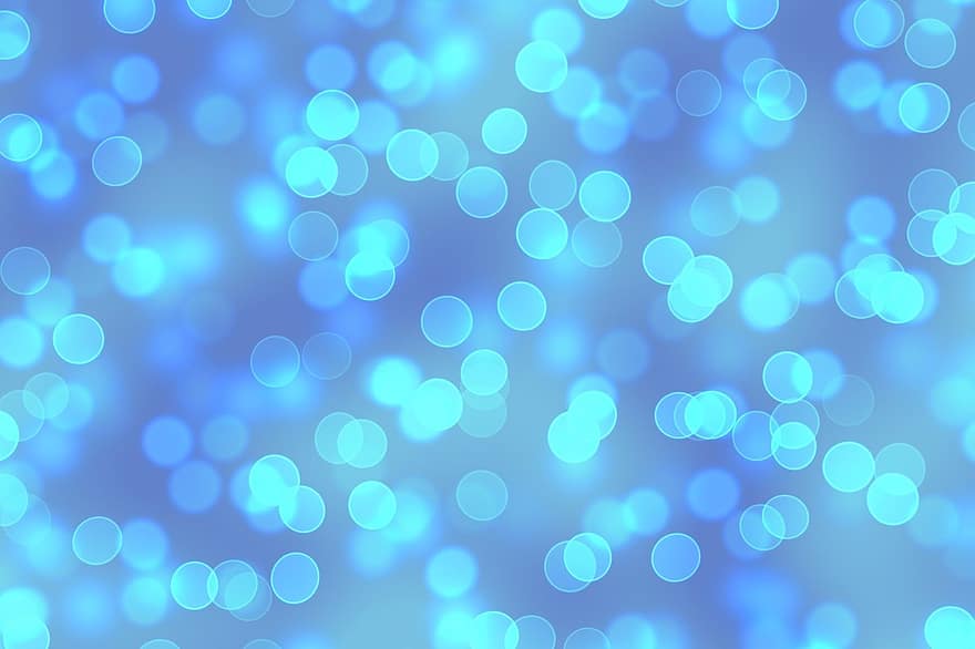 Blur, Bokeh, Out Of Focus, Blue, White, Background, Light, Circle, Points, Abstract, Flare
