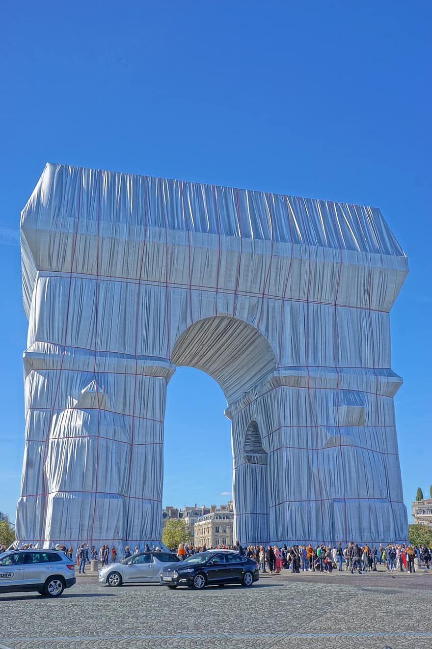 Triumphbogen, die Architektur, Paris, Kunst, Frankreich, l'arc de Triomphe, Christusschleier