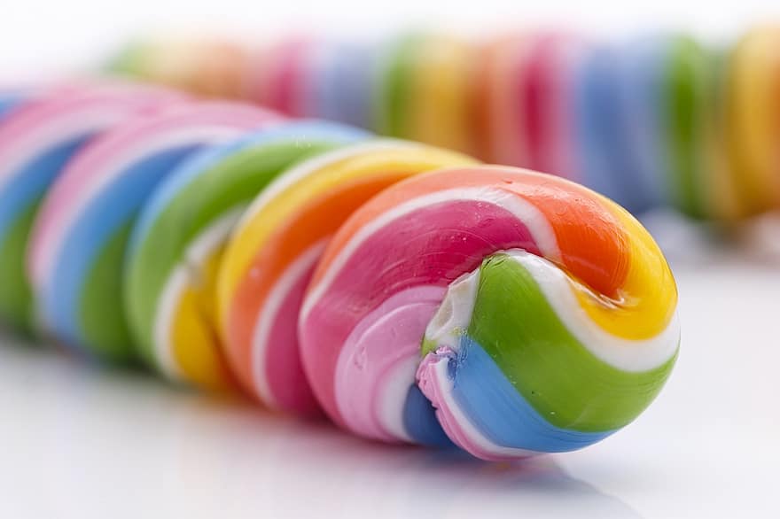 Kẹo, kẹo mút, kẹo, món ăn vặt, kẹo đầy màu sắc