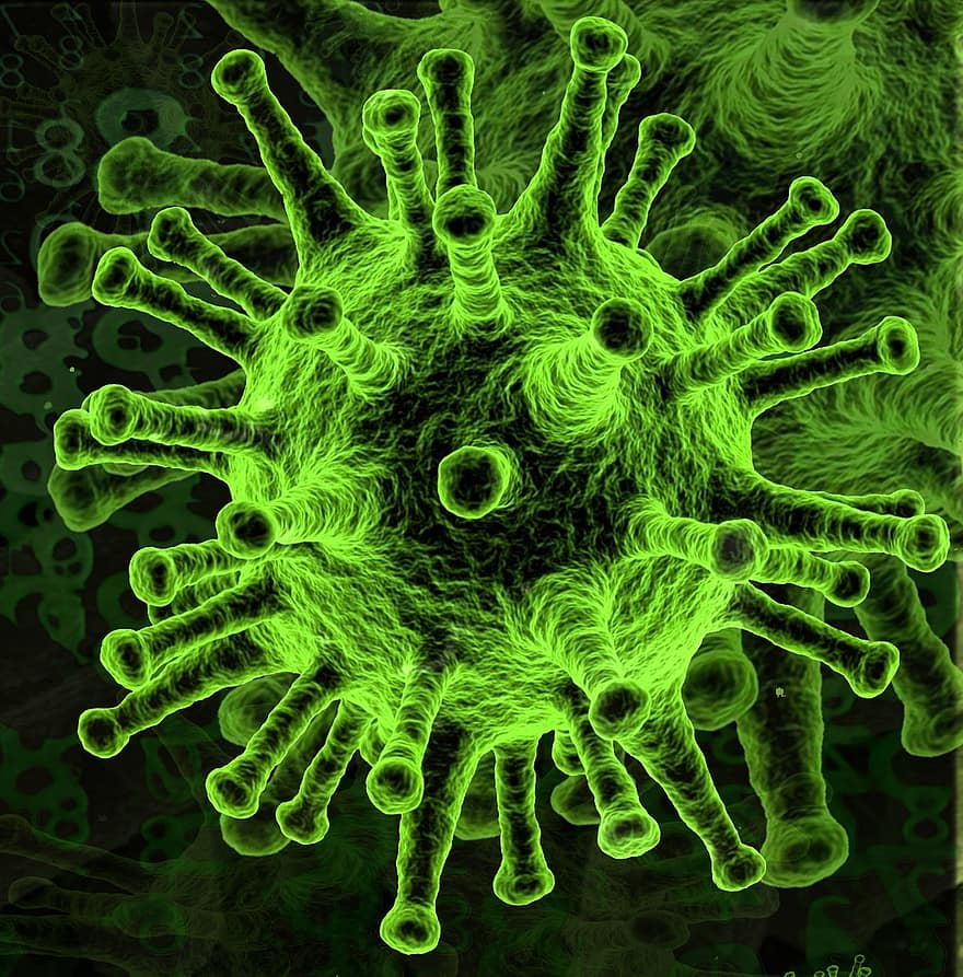 COVID-19, microbio, enfermedad, coronavirus, virus, corona, pandemia, epidemia, cuarentena, cuidado de la salud, salud
