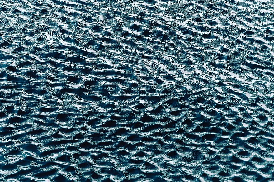 води, хвилі, брижа, шаблон, текстури, море