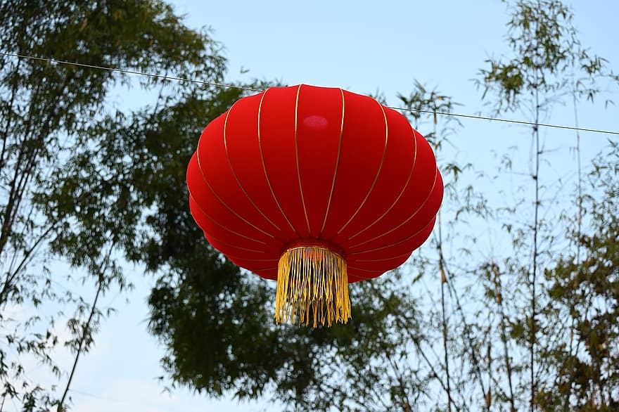 Spring Festival, Lantern, New Year, Decoration, cultures, chinese culture, traditional festival, celebration, east asian culture, chinese lantern, close-up