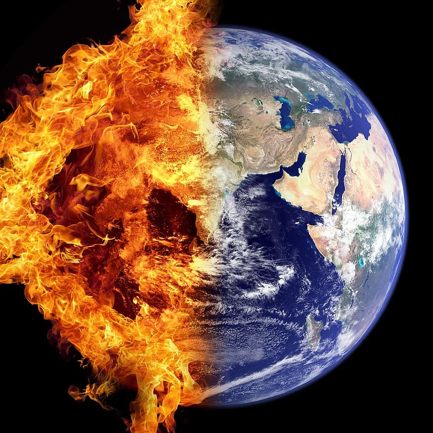 bumi, dunia, globe, alam semesta, ruang, planet, lingkungan Hidup, globalisasi, tanggung jawab, polusi, Armageddon