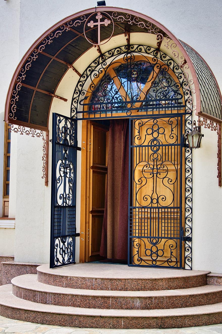 Door, Entrance, Gate