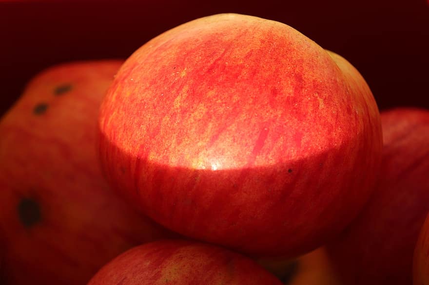 omenat, hedelmät, ruoka, tuore, terve, kypsä, orgaaninen, makea, tuottaa, sato
