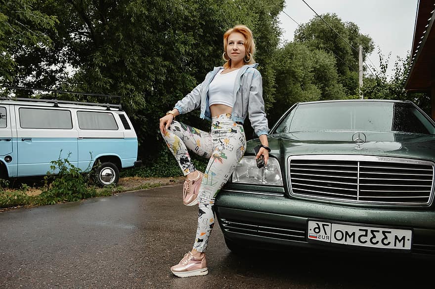 Mercedes, Retro, Vintage, Russia Nineties, Nostalgia, Emblem, Design, Car, Classic, Old, Icon
