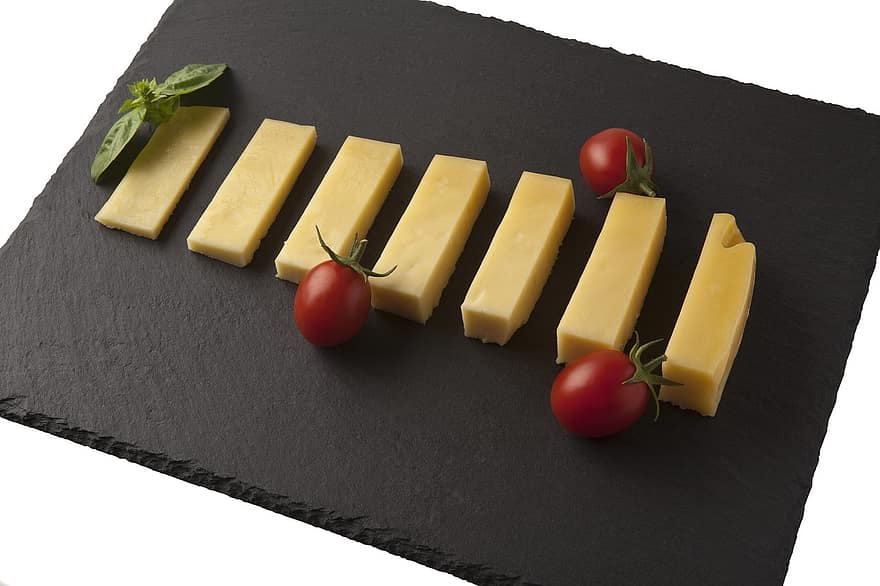 kaas, Cheddar, voedsel, Oude Cheddar, tomaten, gesneden kaas, zuivel product