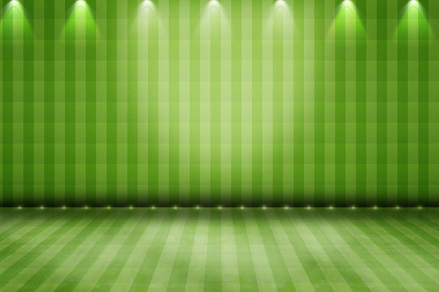zöld, színpad