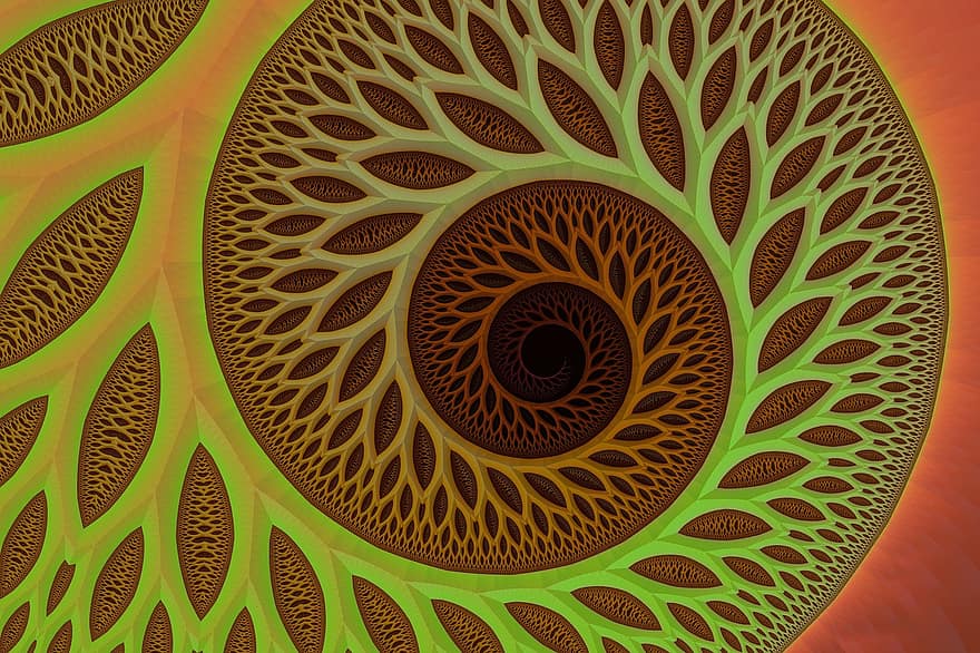 Glynn, fractal, elämän puu, hengellinen, trippy, psykedeelinen, kuvio