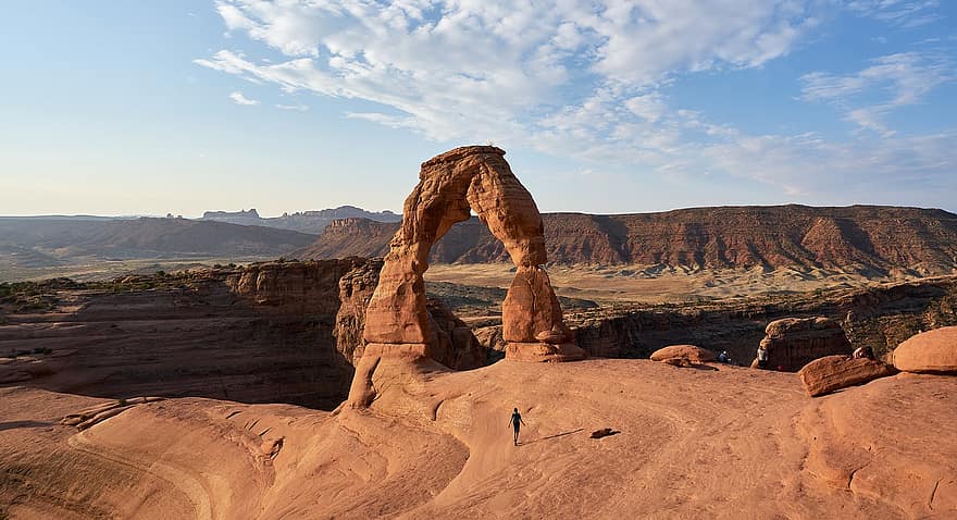 Landschaft, Schlucht, Sandstein, Rock Arch, natürlicher Bogen, Felsen, Natur, Ziel, Colorado