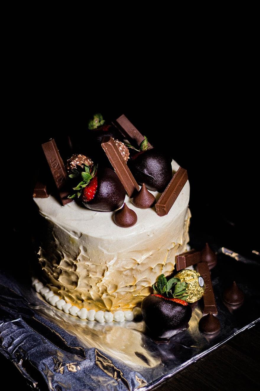 केक, मिठाई, चॉकलेट केक