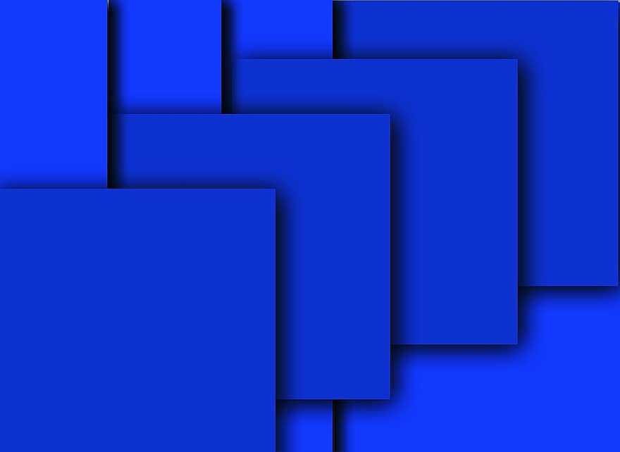 baggrund, abstrakt, form, firkant, mønster, baggrunde, hjemmeside, blå