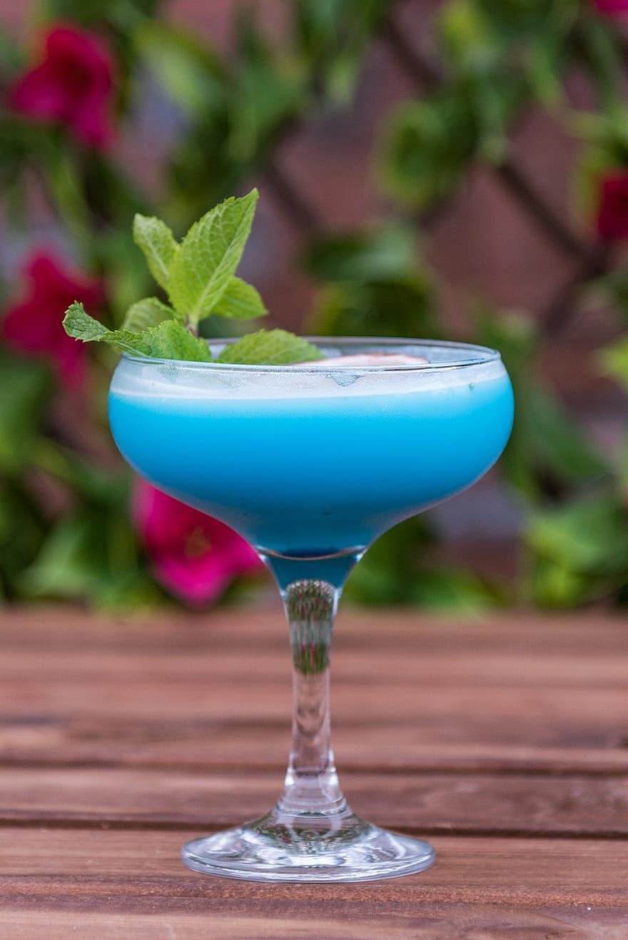 cocktail, drikke, glass