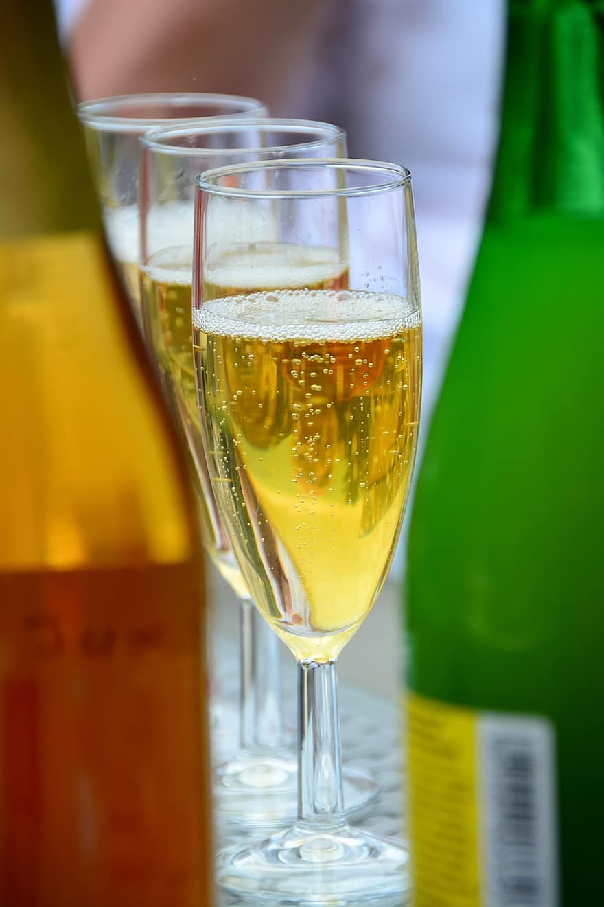 bere, aperitivo, Champagne, Festival, bicchiere, alcool, celebrazione, liquido, vino, avvicinamento, festa