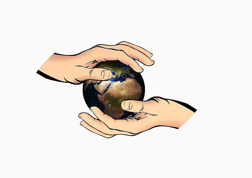 jorden, globus, verden, global, miljø, ressourcer, miljøbeskyttelse, beskyttelse, beskytte, vagt, bekymringer