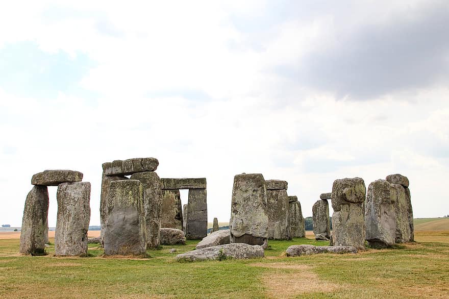 stenen, tempel, salisbury, Engeland, uk, Stonehenge, geschiedenis, oudheidkunde, druïden, monument, oude