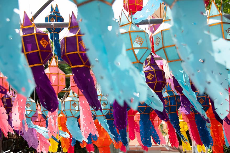 Lanterns, Religion, Spring Festival, New Year's Day, Traditional, Buddhism, Culture, Asia, Tour, Tourism