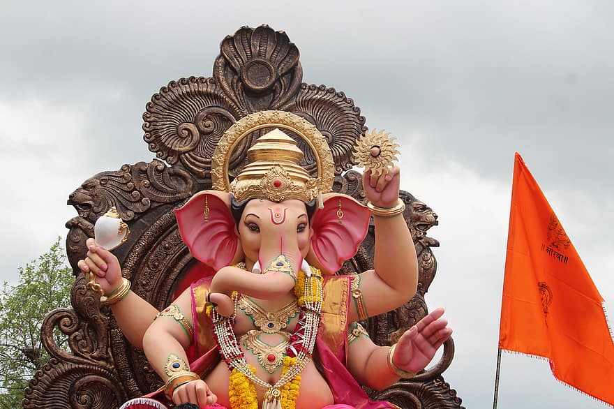 Ganesha, Shrikrushna Ganpati, India, dumnezeu, hindus, Ganpati