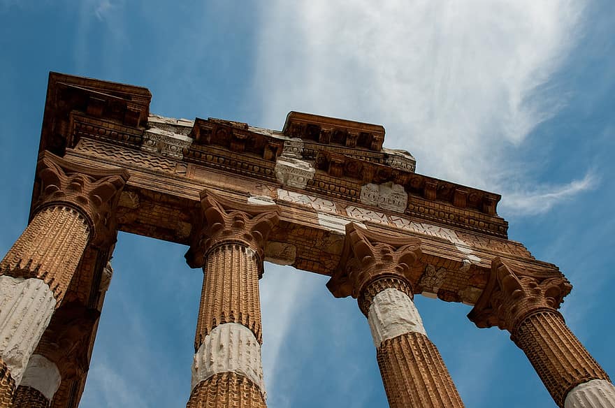 brescia, antic, romans, arquitectura, vell, Itàlia, roman, visites turístiques, ruïna, monument, arena
