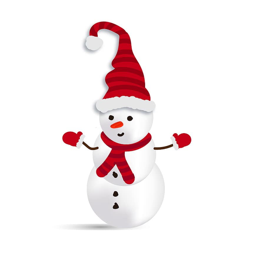 hóember, téli, Karácsony, rajz, ünnep, évszak, ábra, humor, hó, ünneplés, rajzfilm