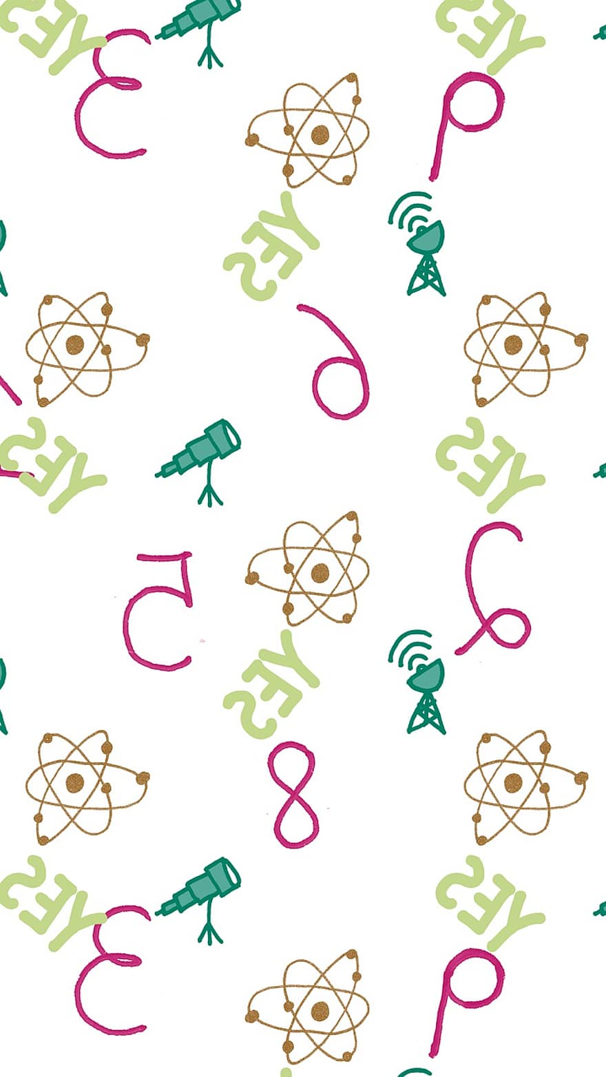 Information, Knowledge, Data, Science Doodles, Yes, Atom, Nuclear, Atomic, Electron, Proton, Nucleus