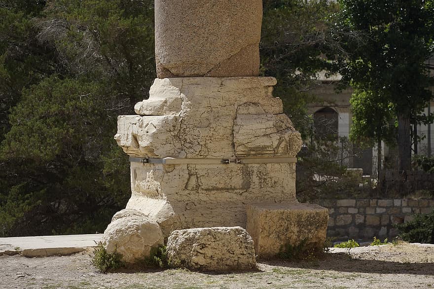 Baalbek, le rovine del, architettura, romano, il Museo, Libano, antico