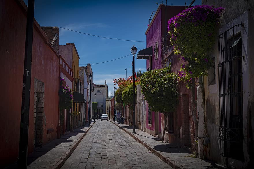 Street, Urban, Architecture, Mexico, Querétaro, Travel, Home, History, building exterior, cultures, famous place