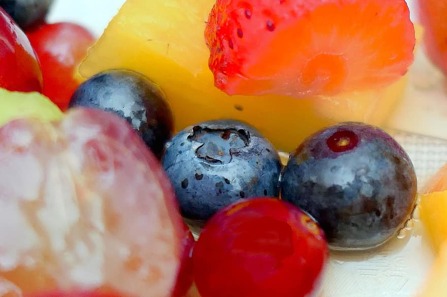 плодове, здрав, сладка, ягода