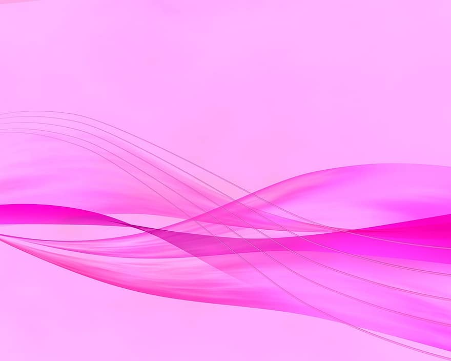 abstrato, imagem, fundo, Rosa, ondas, onda, fundo rosa, Resumo rosa, Onda Rosa