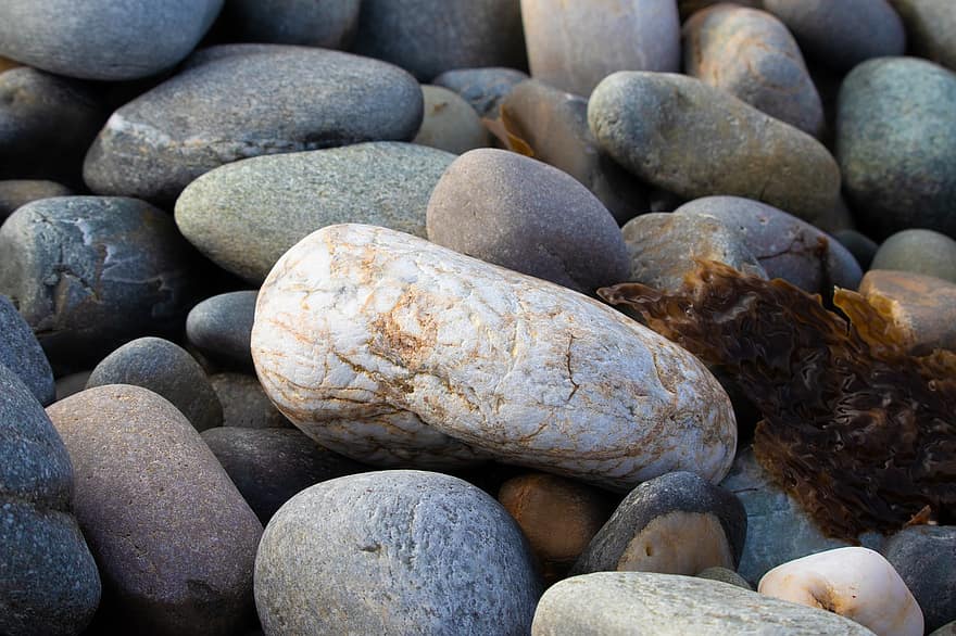 steiner, småstein, bergarter