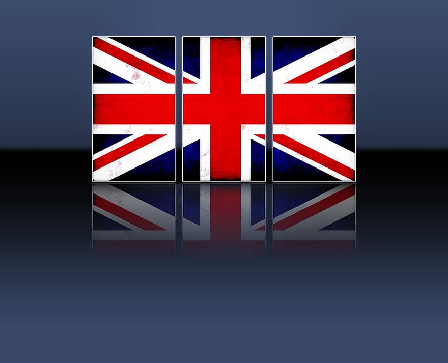 แจ็คยูเนี่ยน, อังกฤษ, สหราชอาณาจักร, ปึกแผ่น, อาณาจักร, ด้วยความรักชาติ, แห่งชาติ, สัญลักษณ์