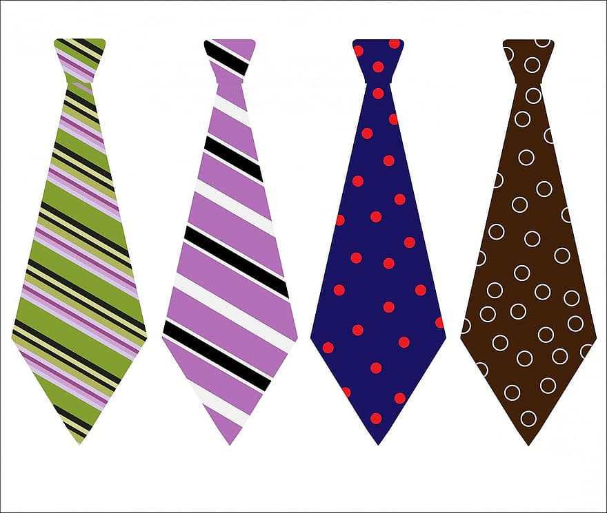 Tie, Ties, Patterned, Design, Colorful, Accessory, Clothing, Neck Ties, Neck Tie