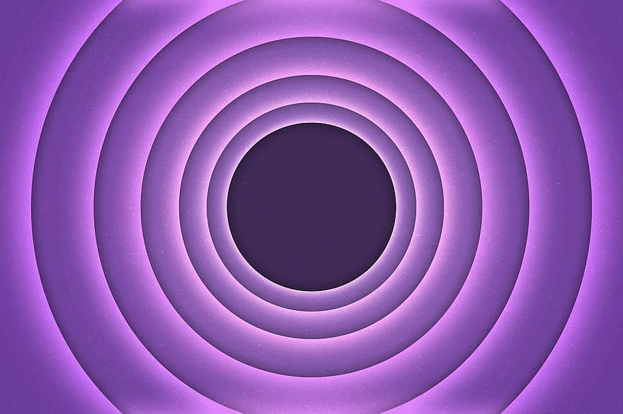 円、レトロ、ブルズアイ、バックグラウンド、藤色、紫の、薄紫色の背景、ライラックレトロ