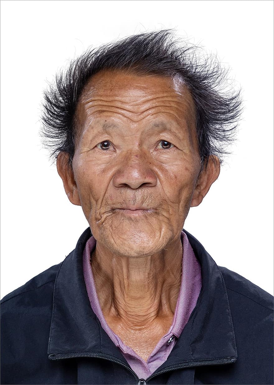 Man, Senior, Elderly, Old Man, Male, Face