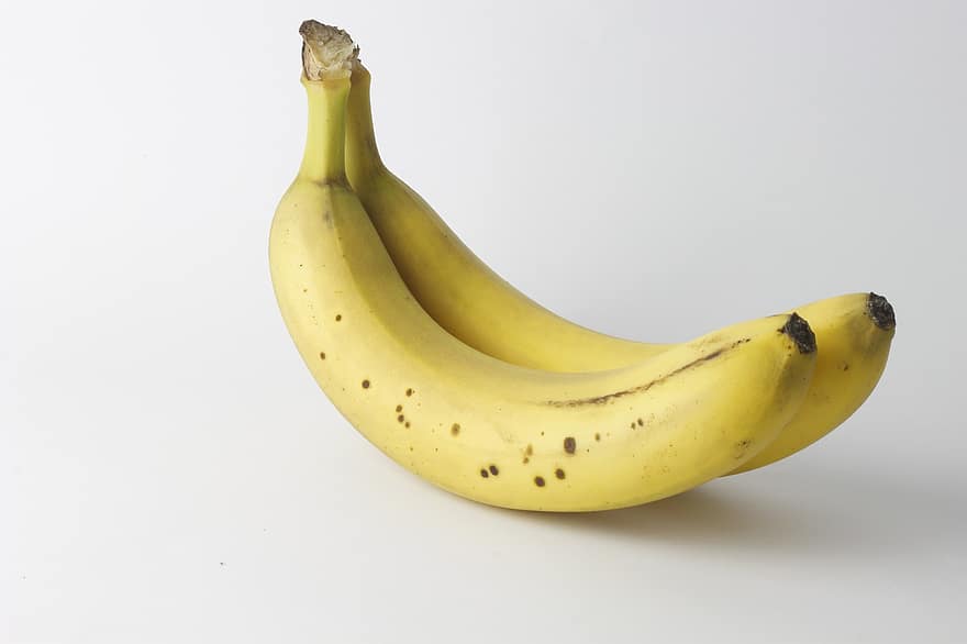 banan, frukt, mat, produsere, gul frukt, organisk, sunn