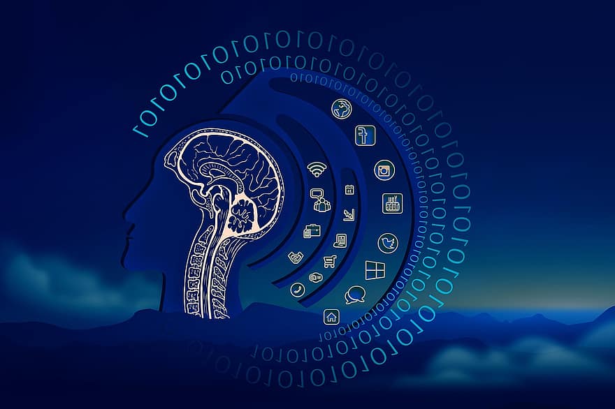 τεχνητή νοημοσύνη, δυάδικος, εγκέφαλος, δυάδικος κώδικας, δυαδικό σύστημα, έλεγχος, προγραμματιστή, έξυπνος, πληροφορίες, δεδομένα, ανταλλαγή δεδομένων