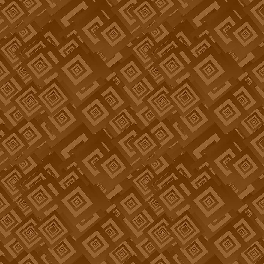 Brown, Pattern, Rectangle, Wallpaper, Square, Concentric, Geometric, Seamless, Repetitive, Repeat, Background
