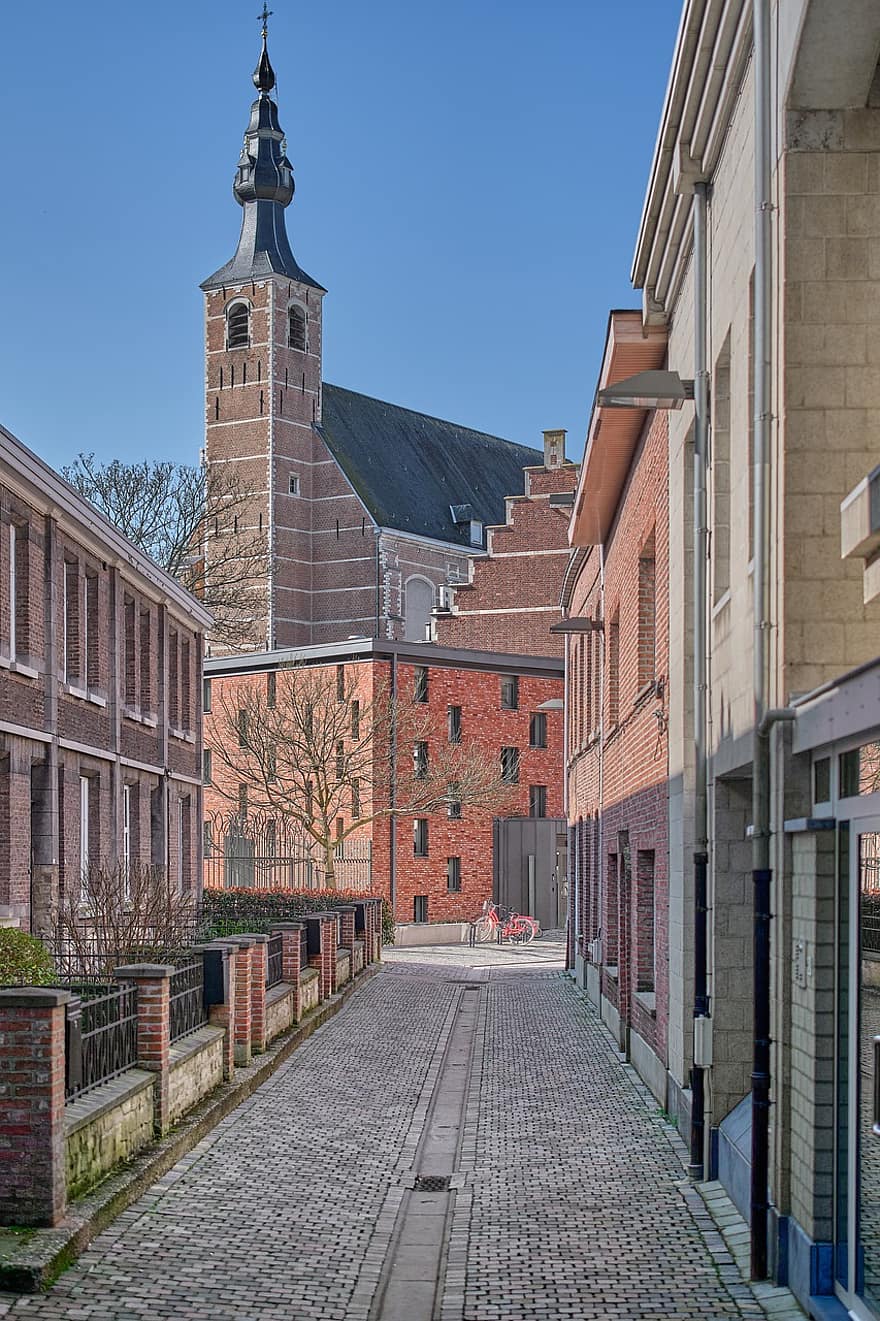 เมือง, การท่องเที่ยว, Mechelen, เบลเยียม, โบสถ์, สถาปัตยกรรม, ถนน, ภายนอกอาคาร, สถานที่ที่มีชื่อเสียง, ศาสนาคริสต์, ศาสนา