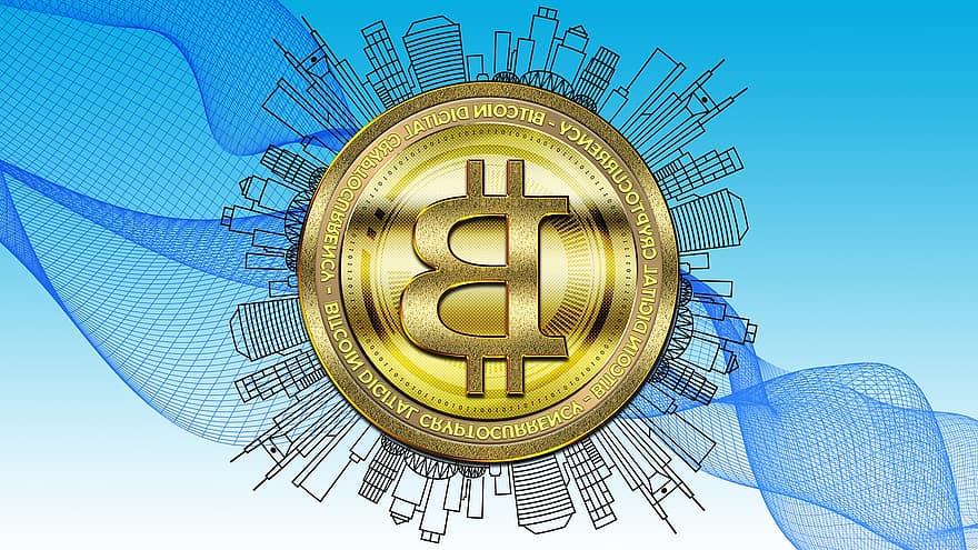 Bitcoin, Handel, Technologie, Austausch-, E-Commerce, finanziell, Kryptographie, Netzwerk, Kryptowährung, Bergbau, Bankwesen