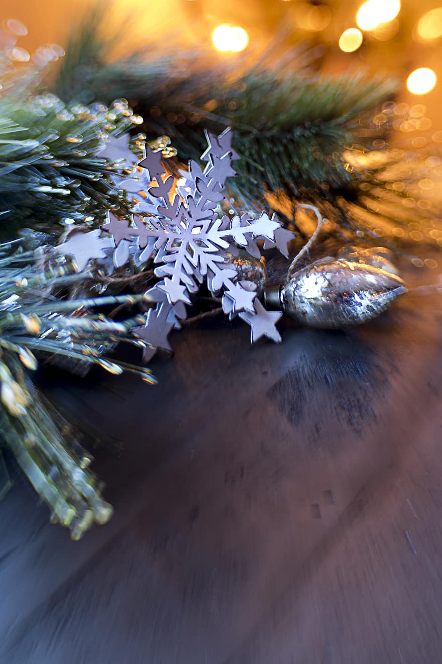 snowflake, ornament, christmas, light, december, decoration, holiday, season, tree, winter, celebrate